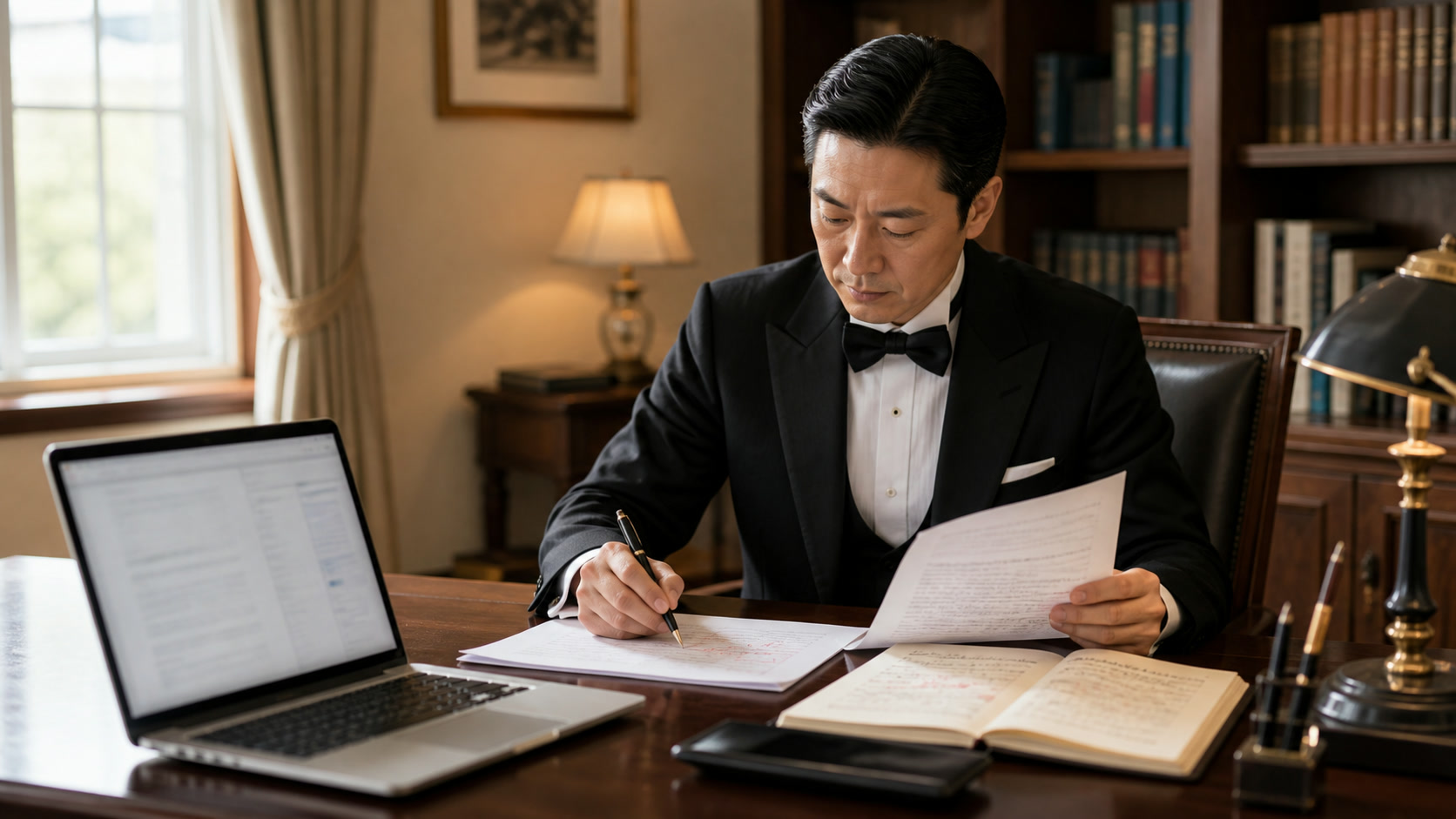 AIの生成物を画面と資料で照合し人が検証して手直しする確認場面