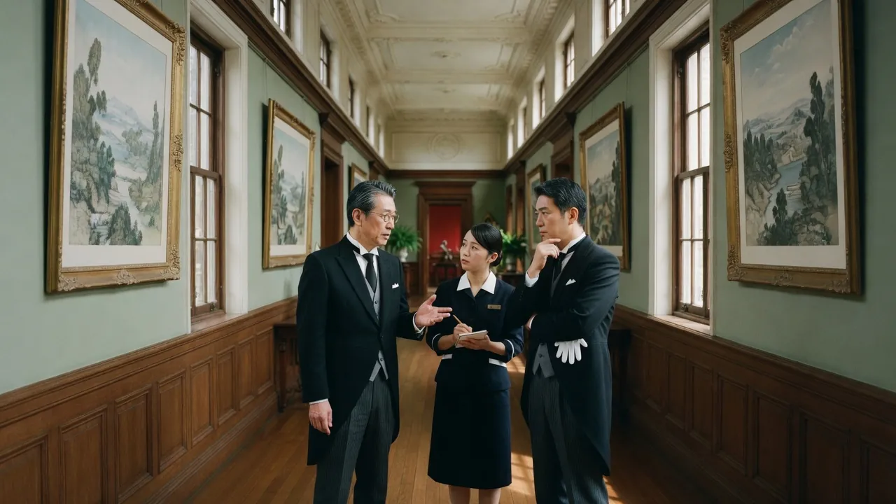 House Steward service. Master butlers managing an estate at the highest level