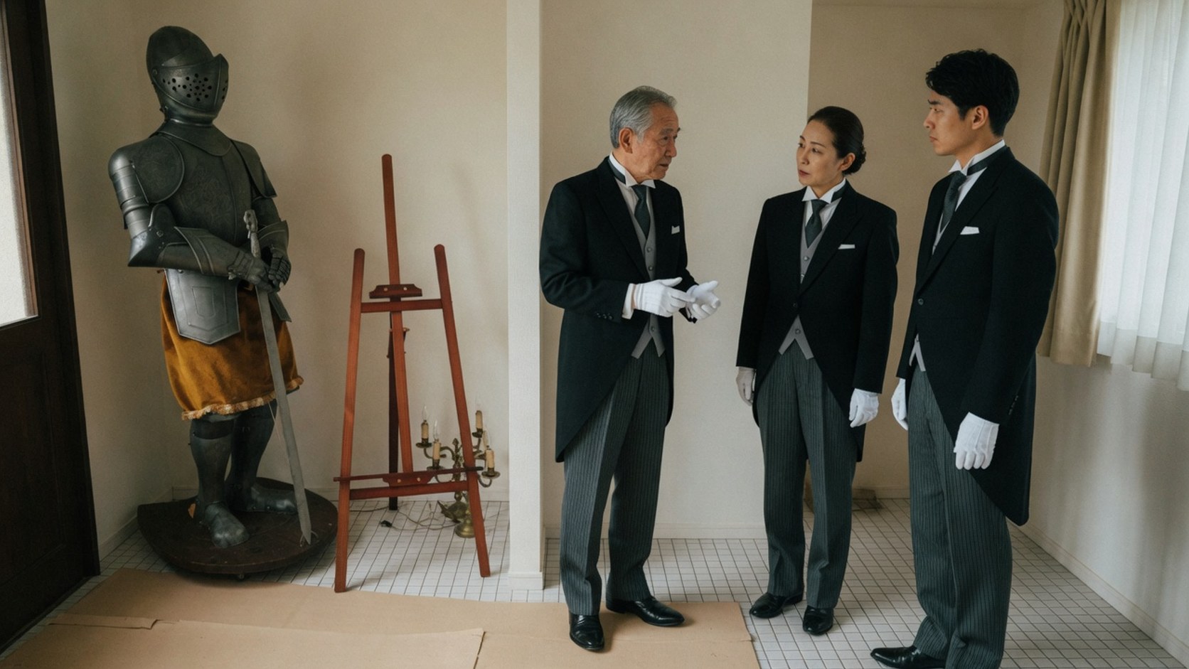 記録の保管と廃棄の基準を統括する上級執事