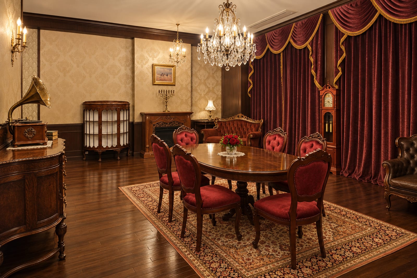 Queen's Butler の館のホール