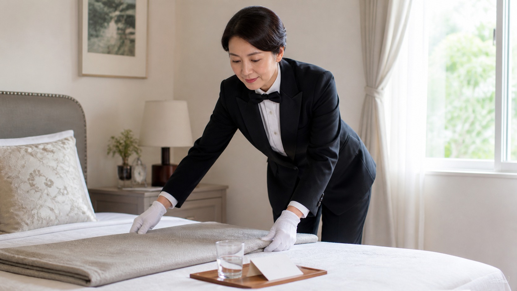 スポット利用で家庭を支える執事