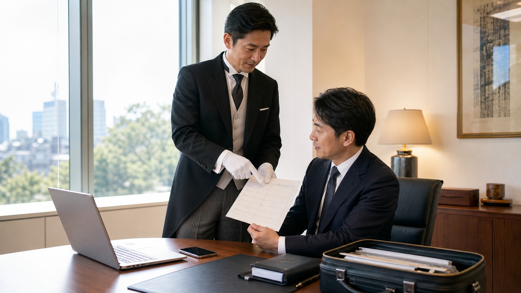 ビジネスの一日を支えるデイ・バトラー